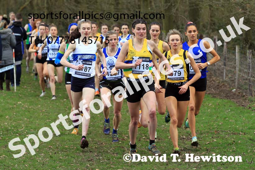 Senior Womens 2022 CAU Inter Counties Cross Country, Prestwold Hall, Loughborough.  Photo: David T. Hewitson/Sports for All Pics